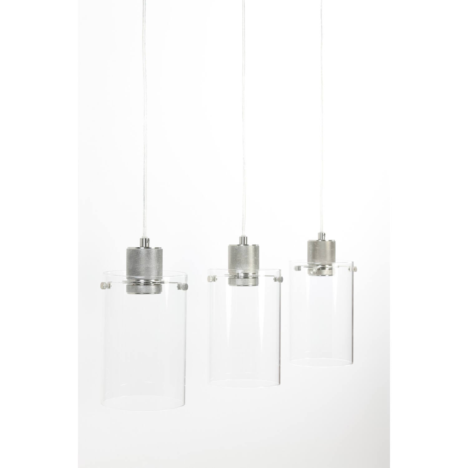 Vancouver 3Lt Hanging Lamp - Nickel
