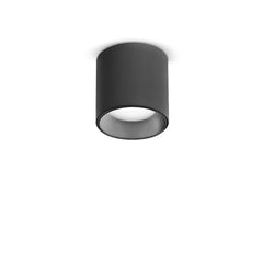 Dot 1Lt Flush LED 3000/4000K Spotlight IP20  - White/Black