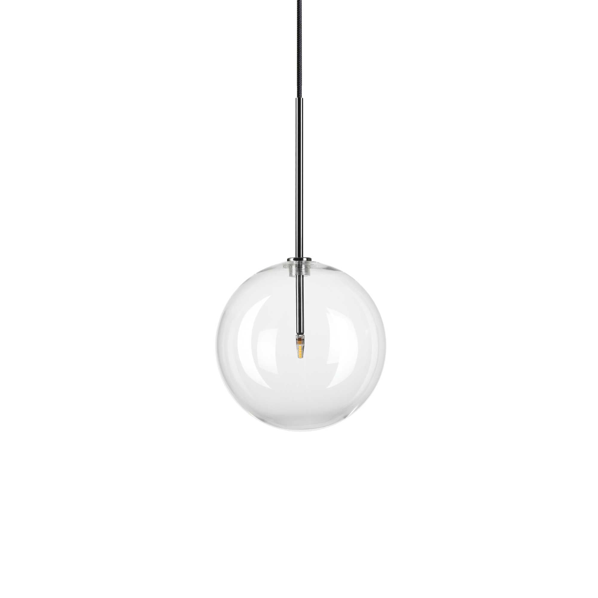 Equinoxe 1Lt Chrome/Brass Single Pendant - Various Sizes