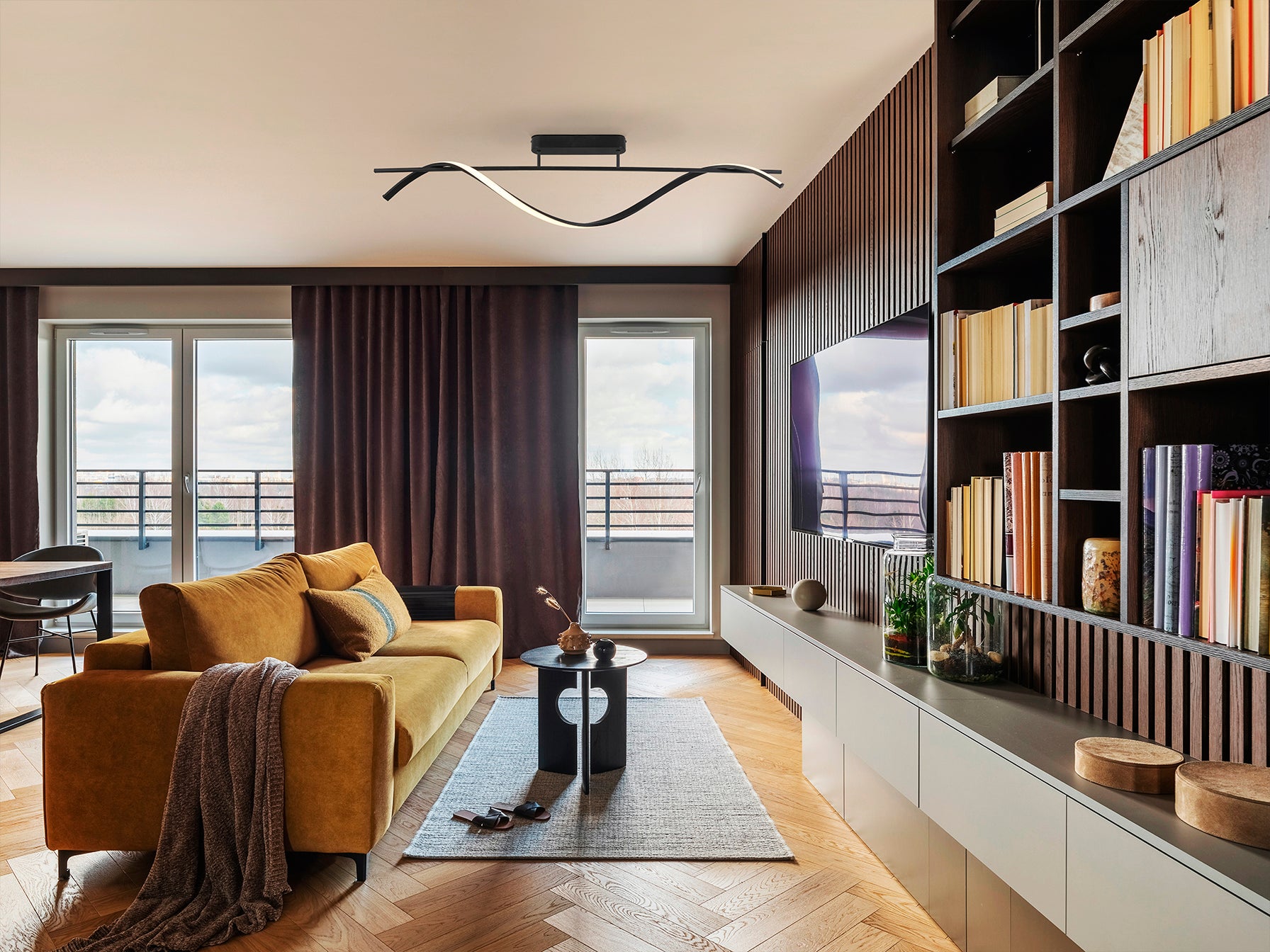 Boa LED Flush Ceiling Light