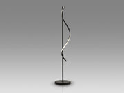 Boa LED Floor Lamp- Black Finish