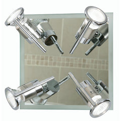 Asah 4Lt Plate Spotlight - Chrome