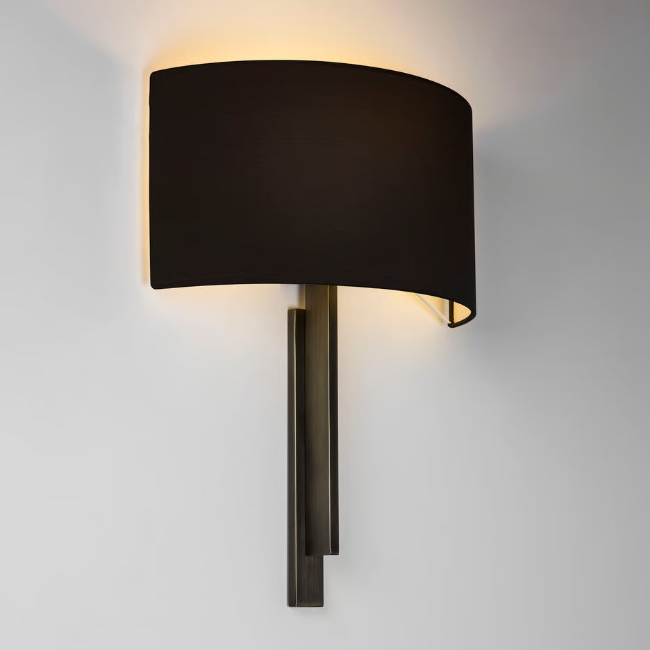 Tate Wall Light- Bronze with Various Shades