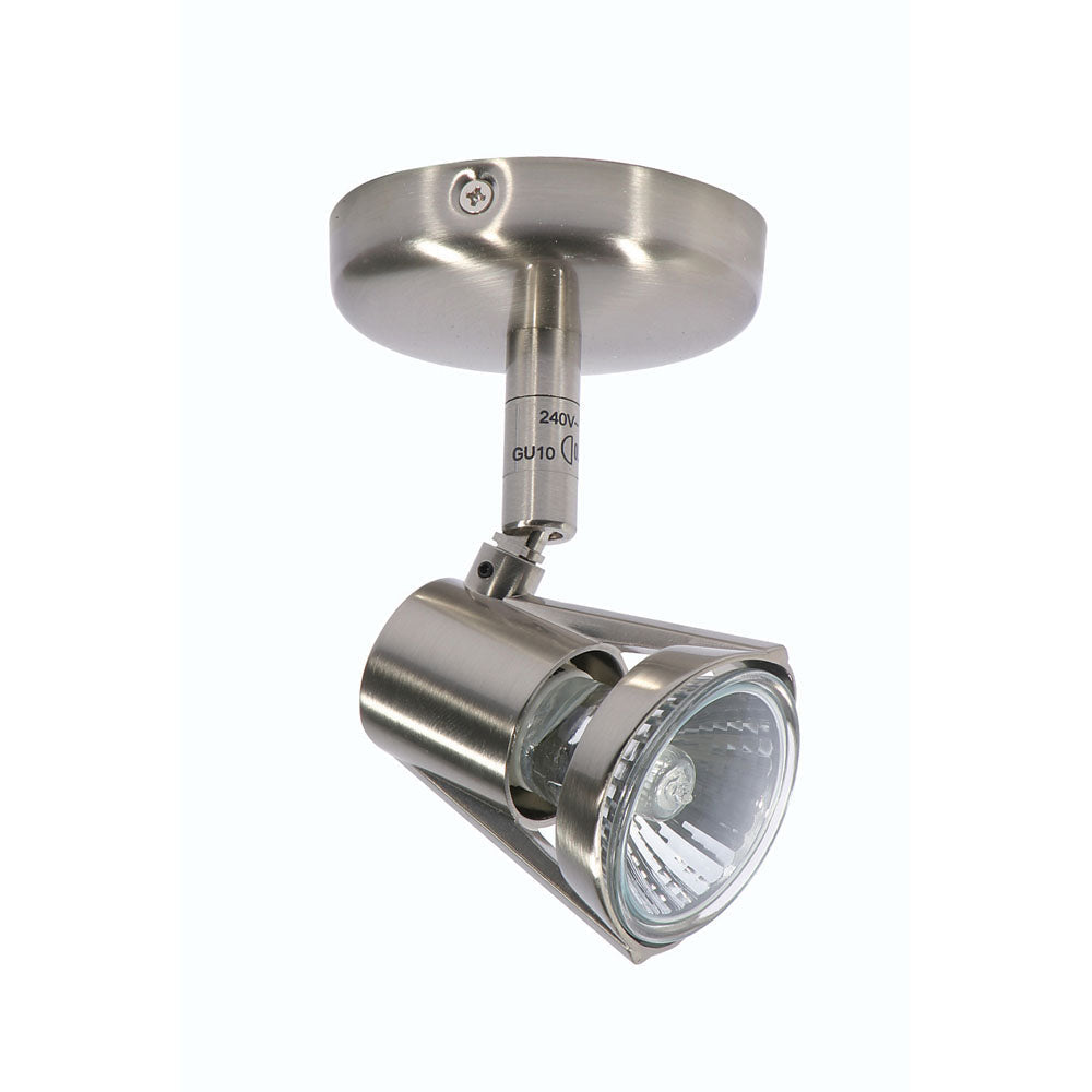 Romore Single Spotlight - Brass/Chrome