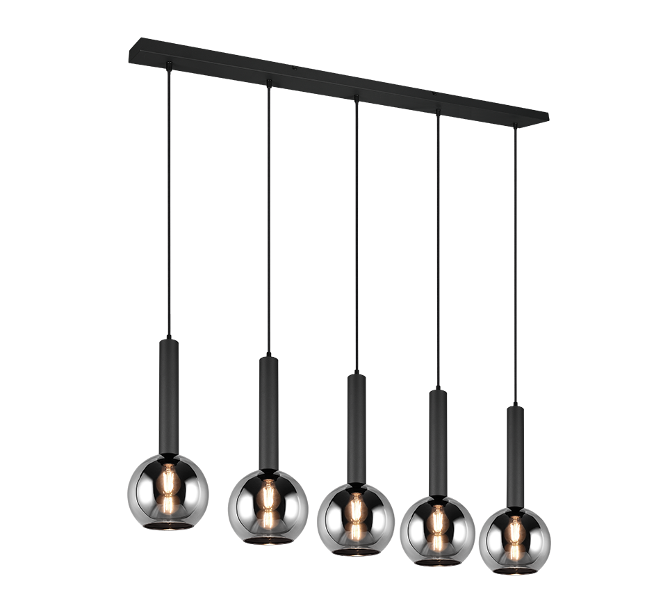 Clayton 5Lt Linear Pendant