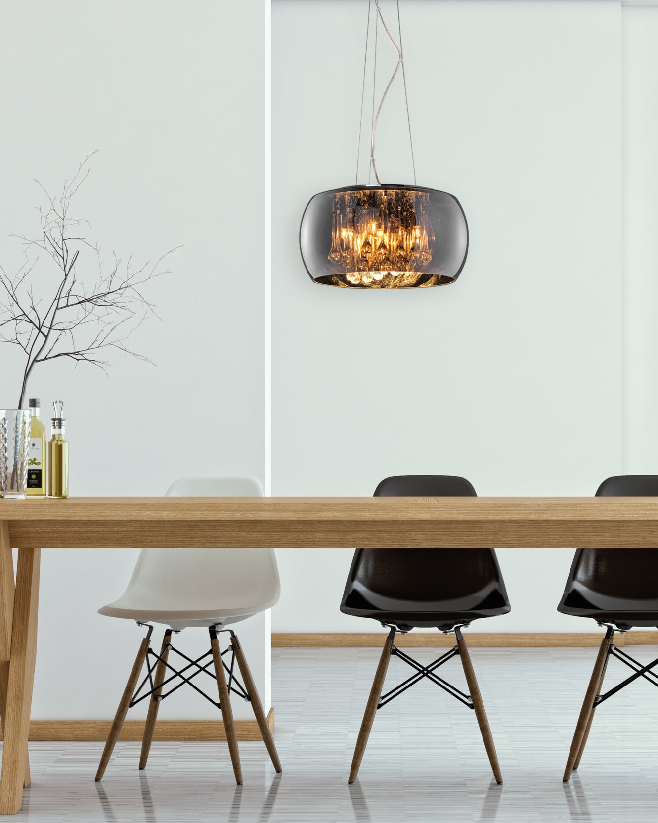 Vapore 5/6Lt  Crystal Ceiling Light