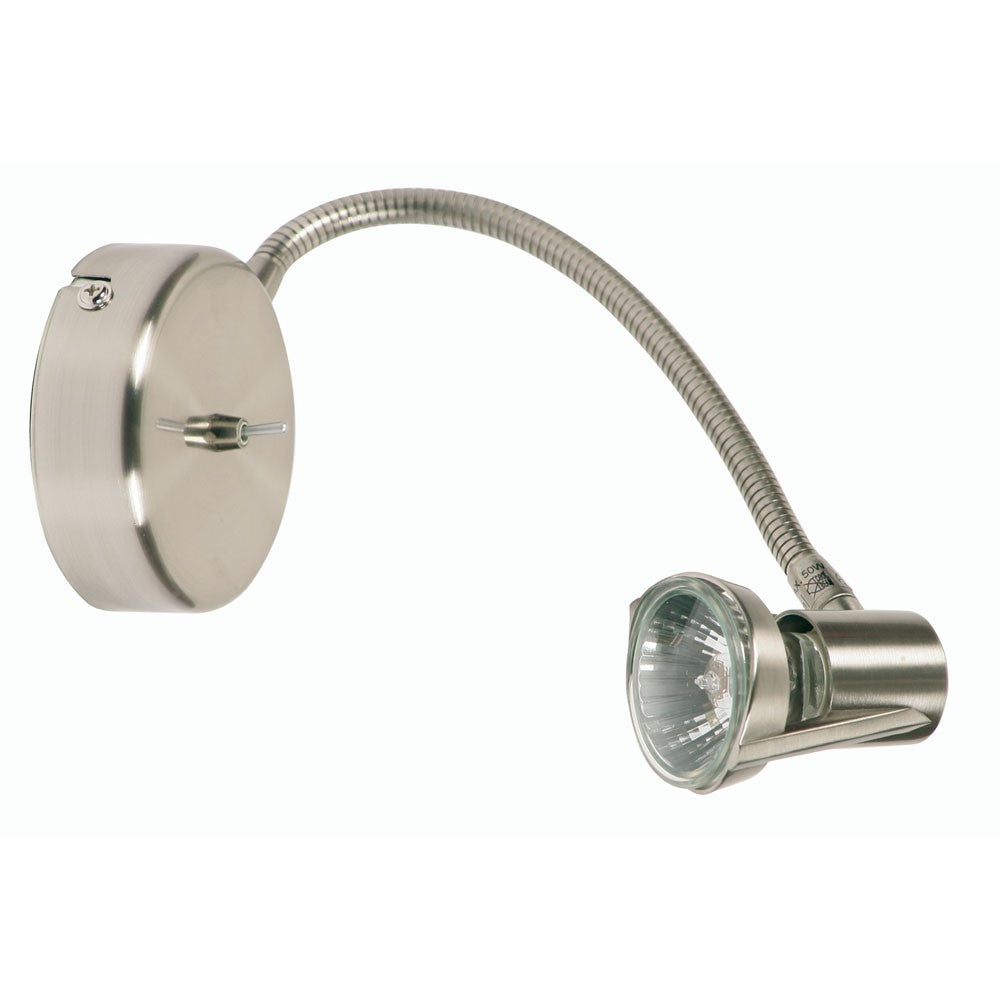 Romore Flex Single Spot - Brass/Chrome