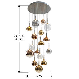 Charlize - Lamp 3/6/16L Colours Ip20 Integrated Led