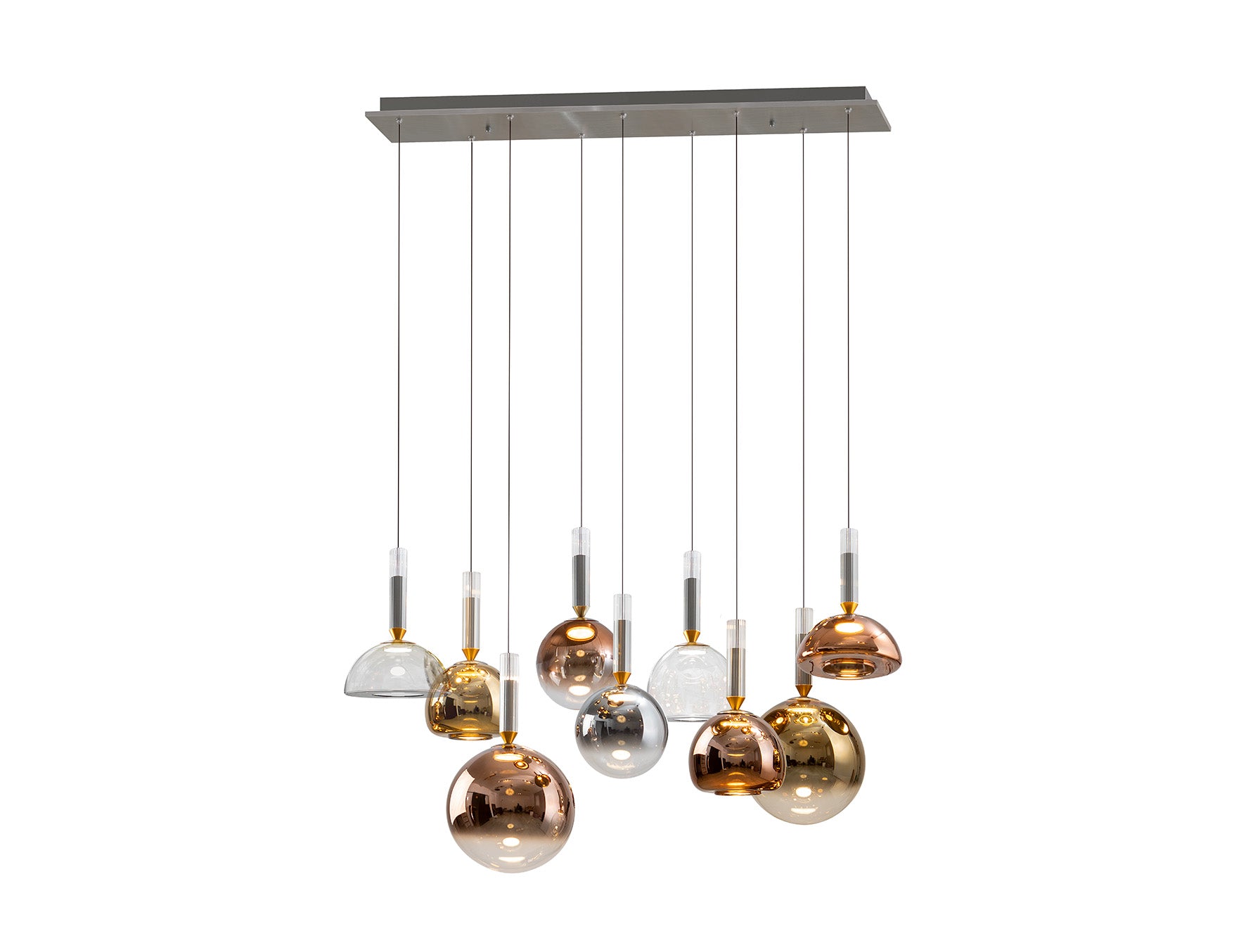 Charlize  9Lt Ceiling Light- Various Finishes