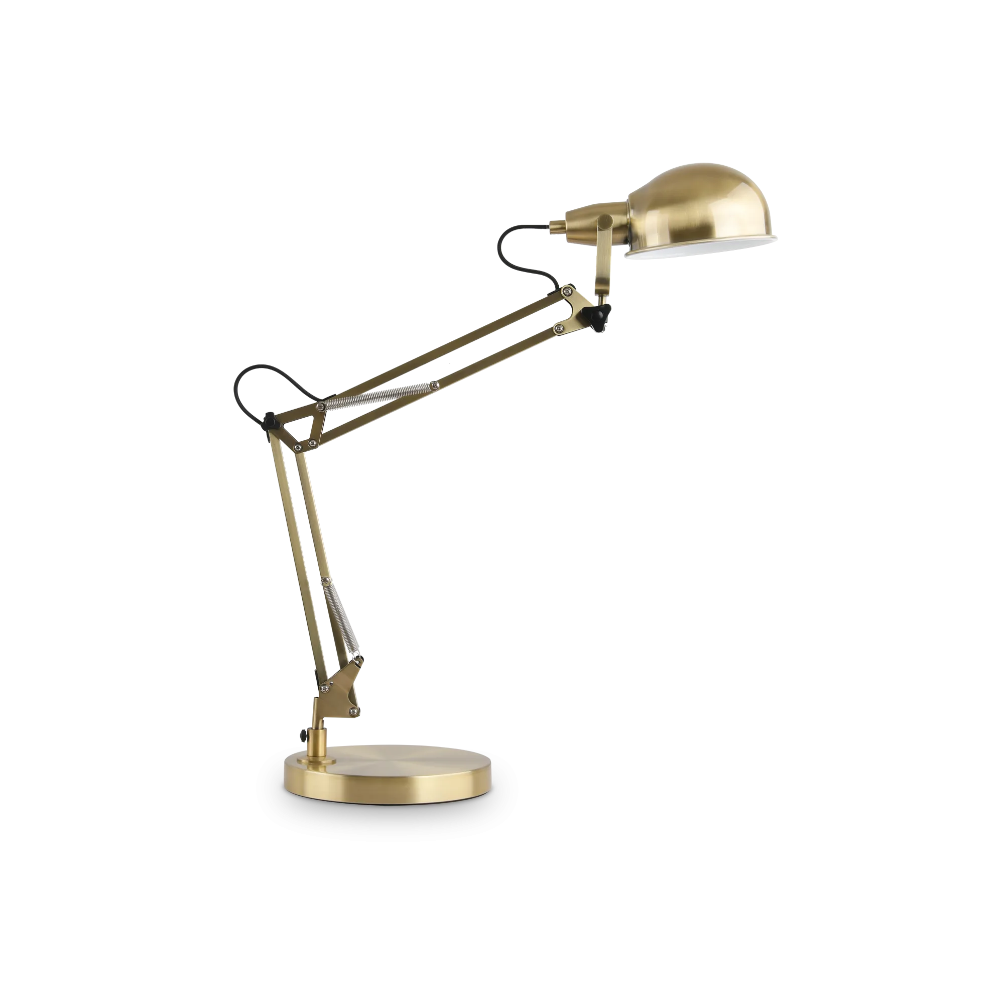 Johnny Table Lamp- Black & Brass Finishes