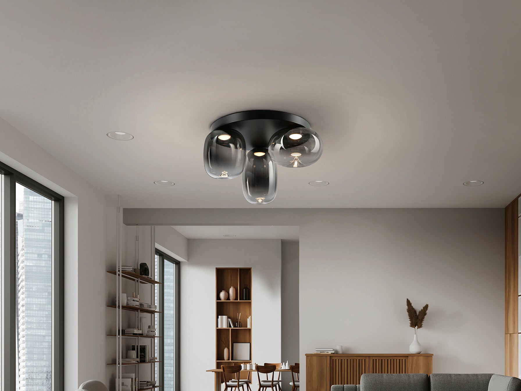 Onice Flush Ceiling Lamp