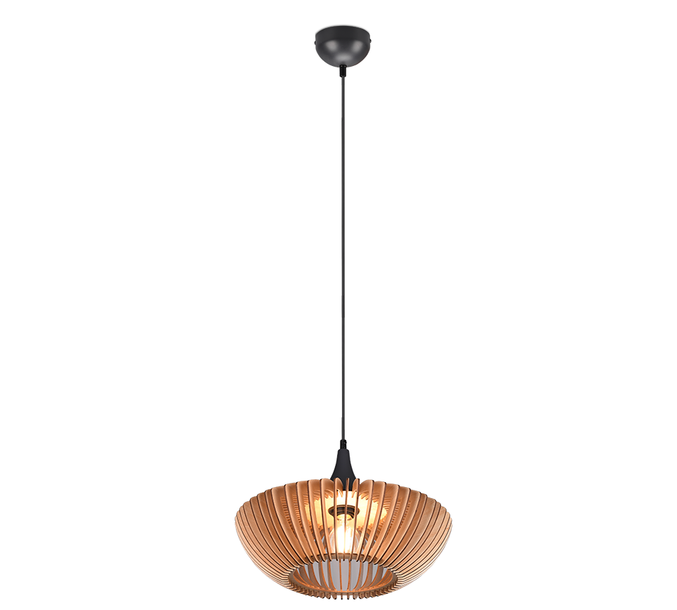 Colino Hanging Lamp - Matt Black/Anthracite Finish