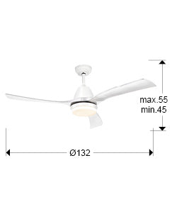 Aspas Ceiling fans Ø 132 cm