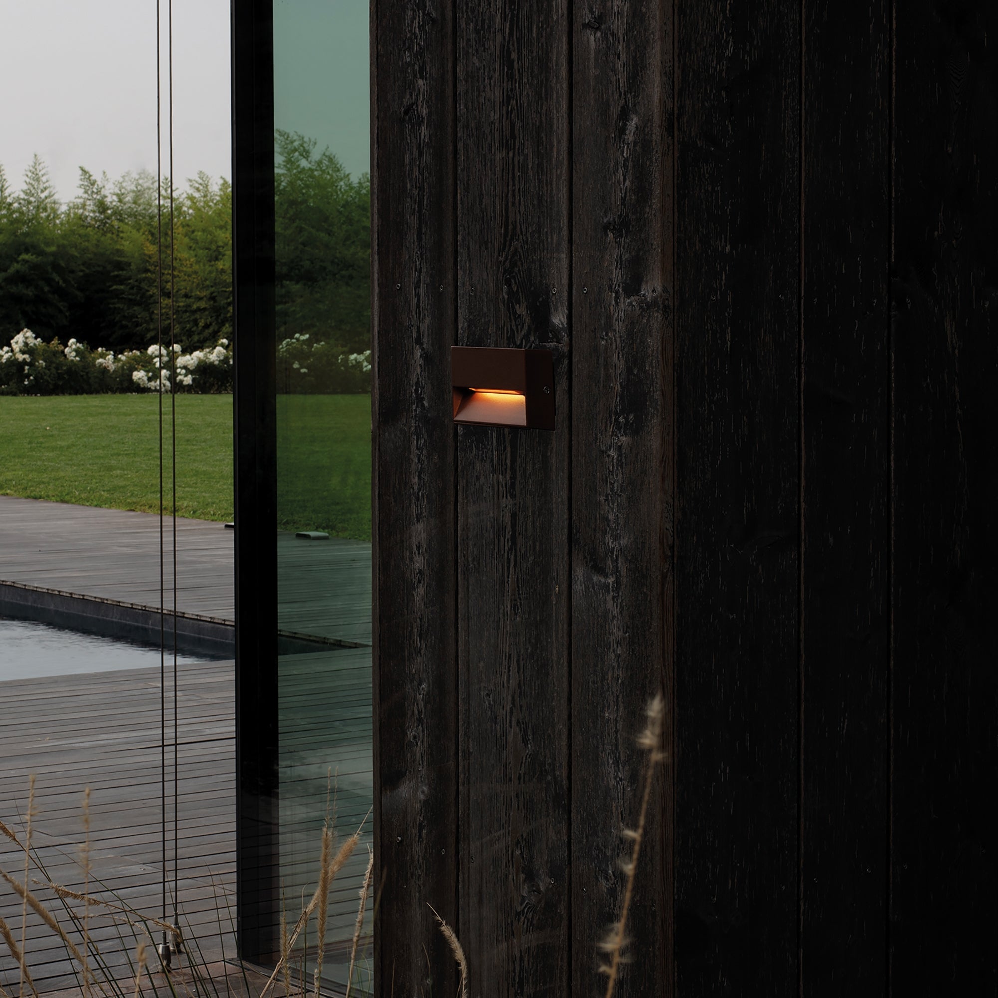 Dedra Wall Light- Anthracite/ Brown/ White Finishes