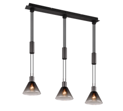 Stanley 2/3Lt Linear Pendant - Black