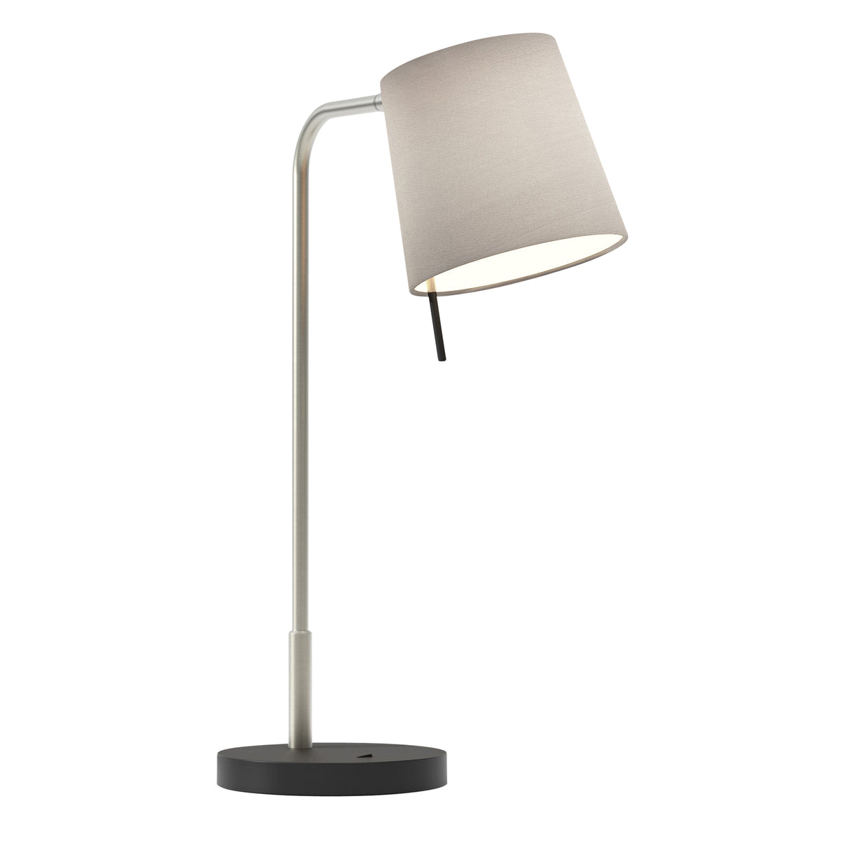 Mitsu Table Lamp- Matt Nickel/ Bronze