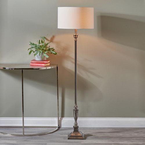 Canterbury Antique Metal Floor Lamp Base