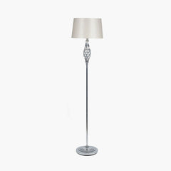 Jenna Metal Twist Detail Floor Lamp