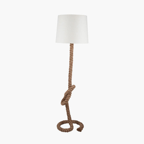 Martindale Rope Knot and Jute Floor Lamp