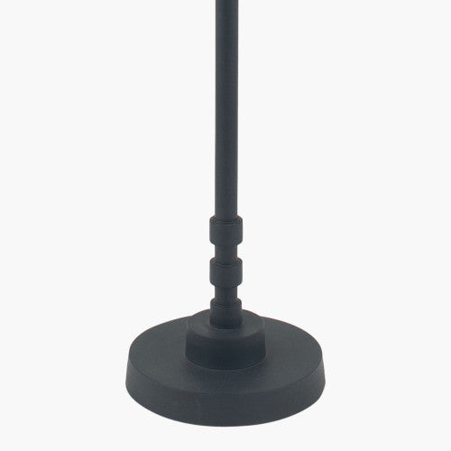 Rhode Matt Black Stick Metal Floor Lamp Base