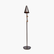 New Emiliano Antique Bronze and Antique Brass Adjustable Task Floor Lamp