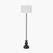 Vala Graphite Metal Ball Floor Lamp