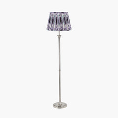 Salvatore Antique Silver Floor Lamp - Choice of Shade