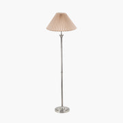 Salvatore Antique Silver Floor Lamp - Choice of Shade