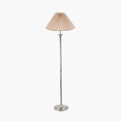 Salvatore Antique Silver Floor Lamp - Choice of Shade