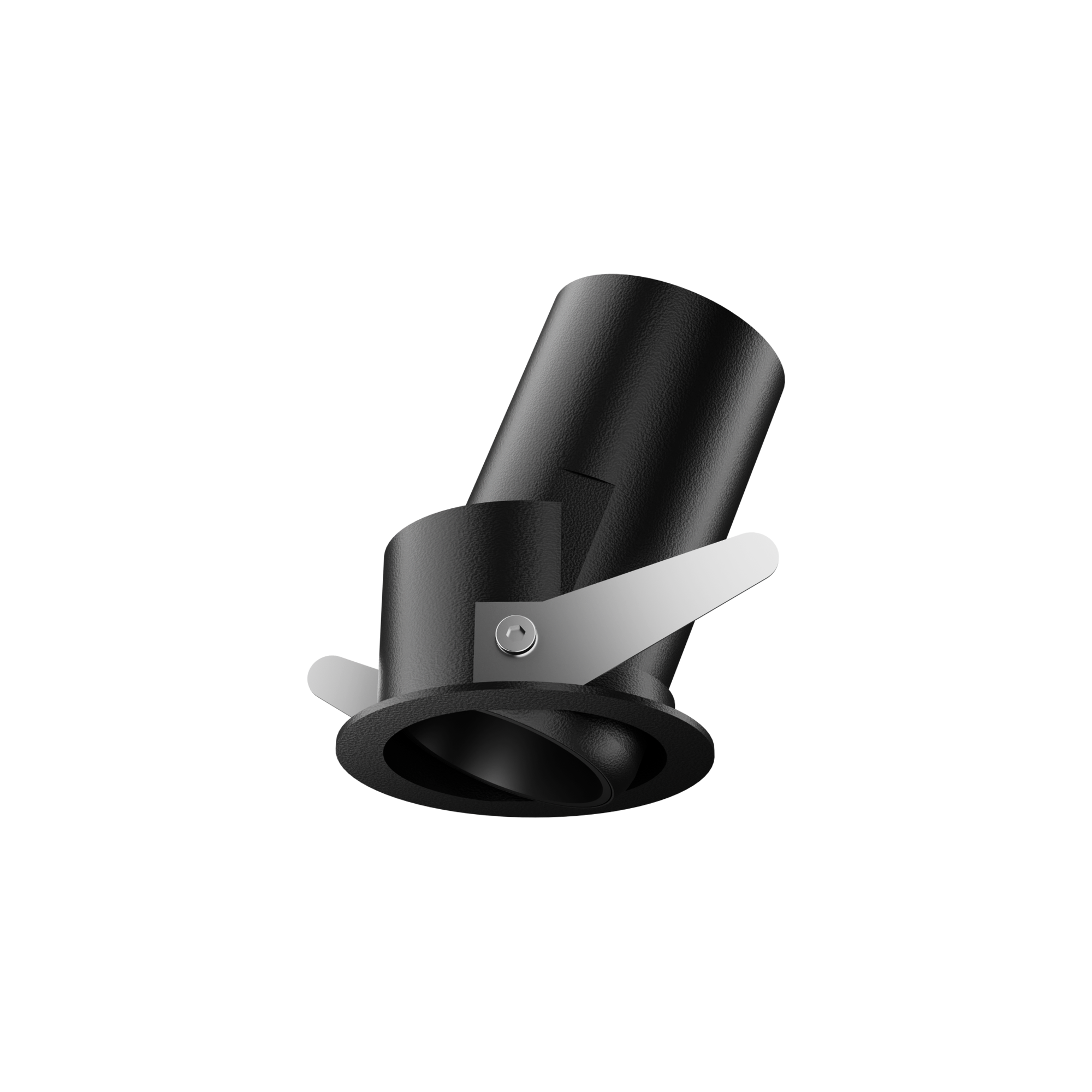 Quark LED Adjustable Recessed Light - Black/White