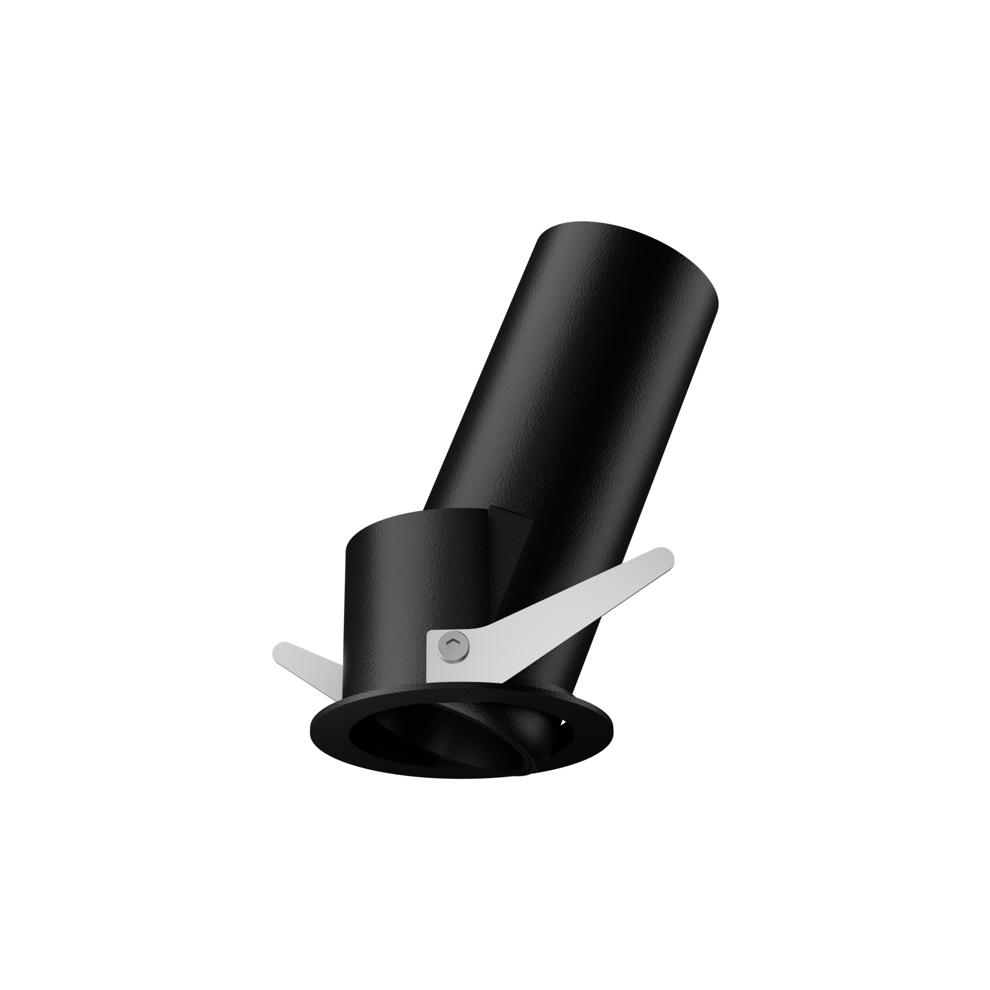 Quark LED Adjustable Recessed Light - Black/White