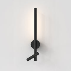 Baton Indoor Reader LED- Matt Black/ Matt Nickel