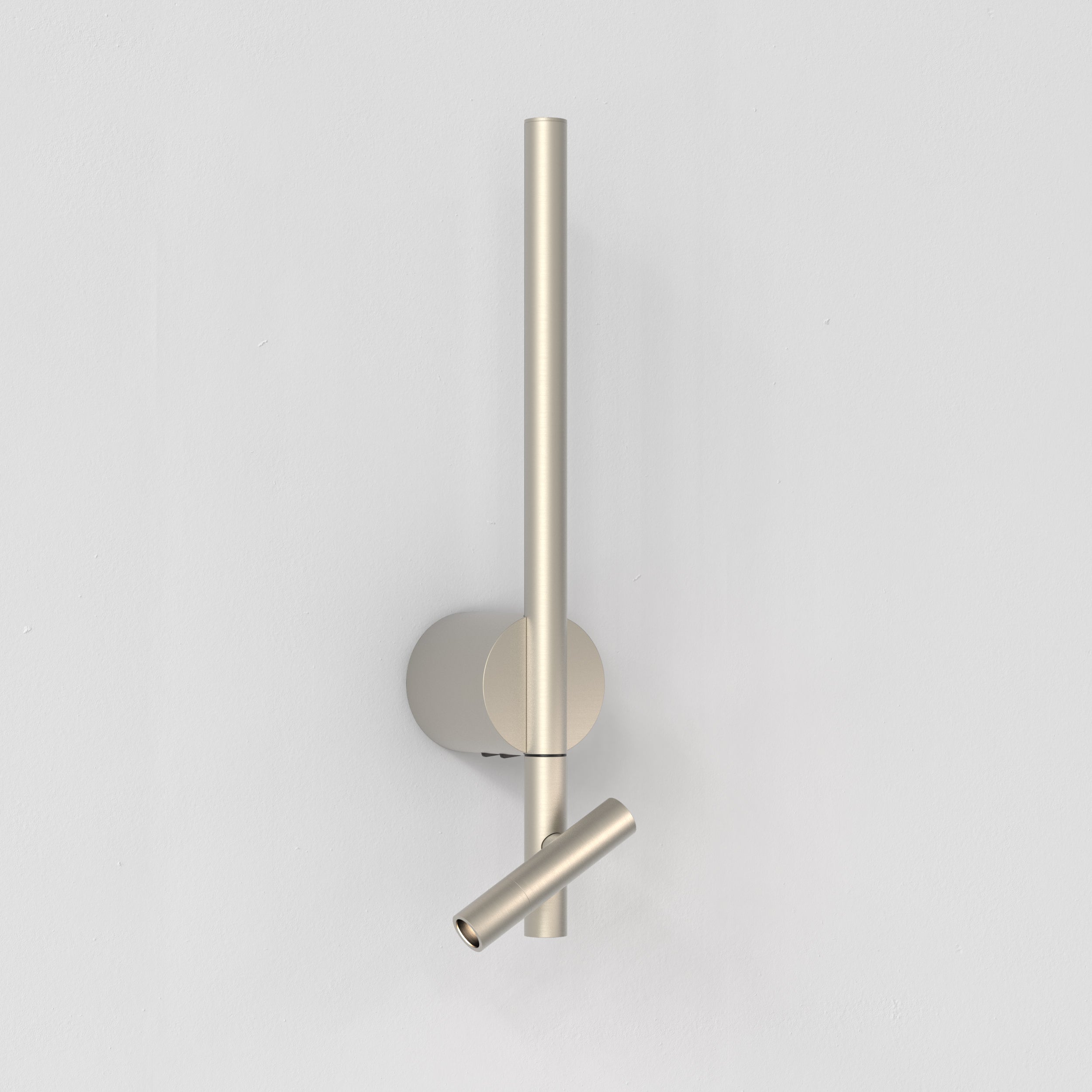 Baton Indoor Reader LED- Matt Black/ Matt Nickel