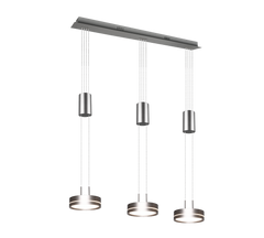 Franklin 3Lt Linear Pendant - Various Finish