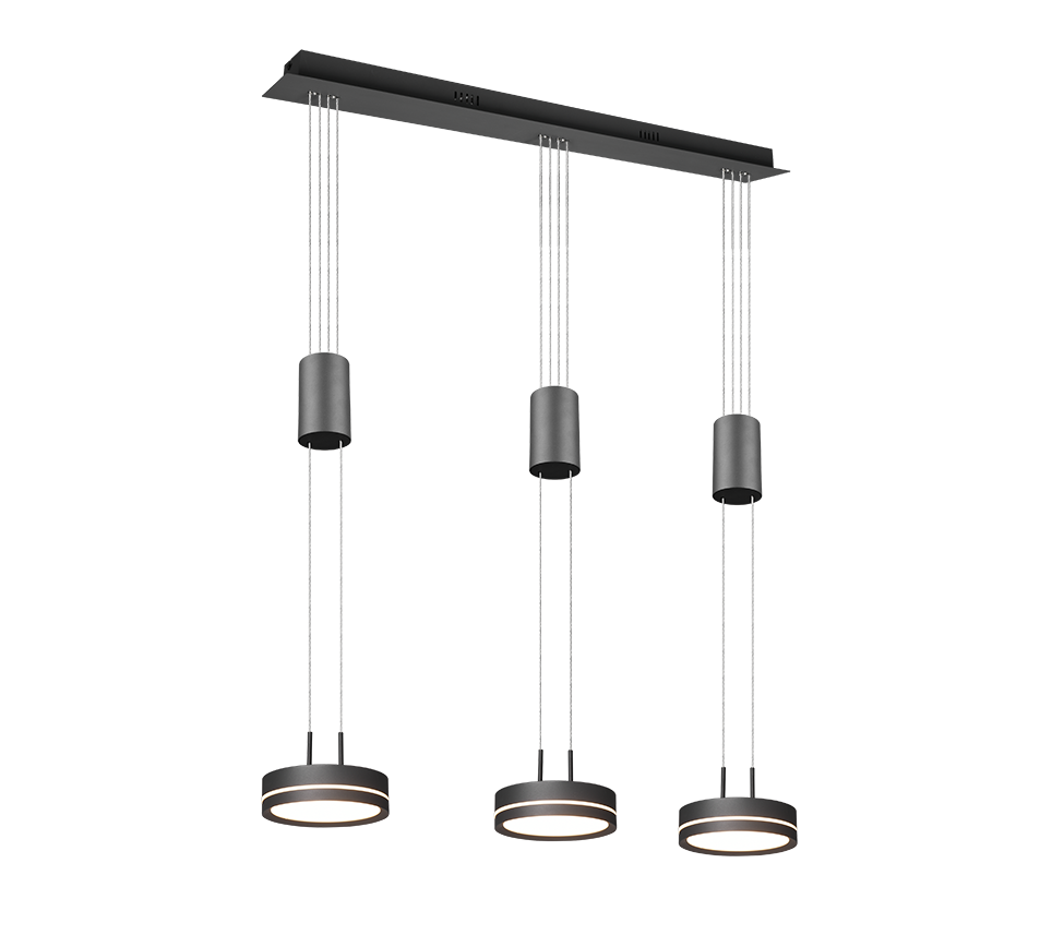 Franklin 3Lt Linear Pendant - Various Finish