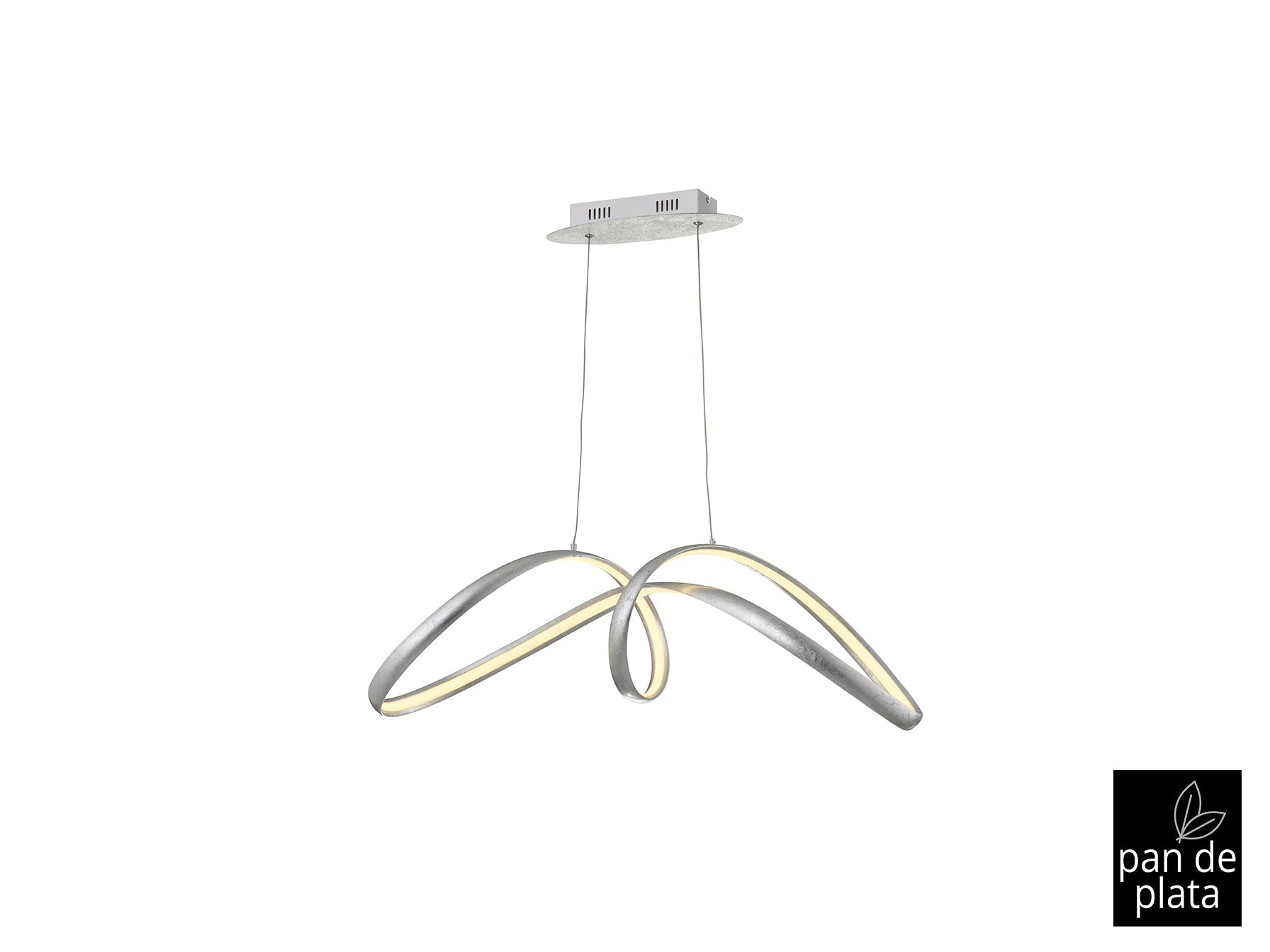 Lia Large LED Linear Pendant - Gold