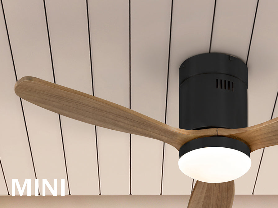 Siroco Ceiling fans Ø 100 to 120 cm- White/ Black Finish