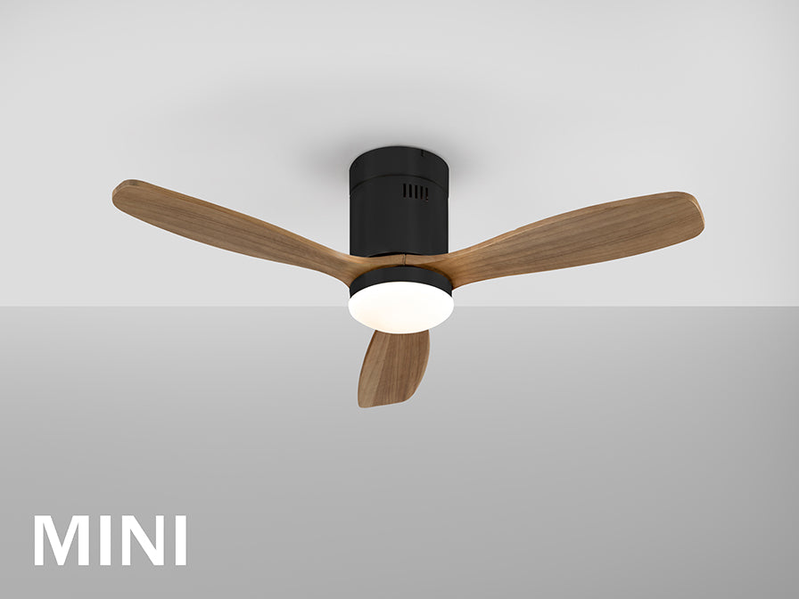 Siroco Ceiling fans Ø 100 to 120 cm- White/ Black Finish