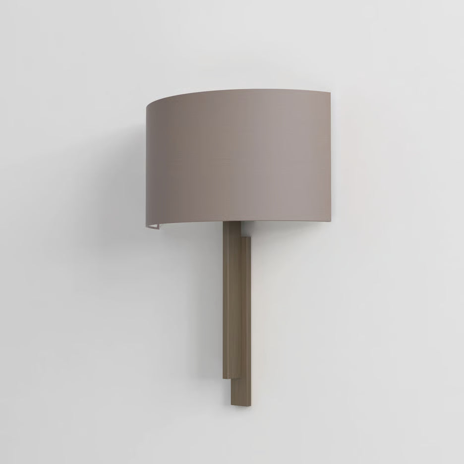 Tate Wall Light- Bronze with Various Shades