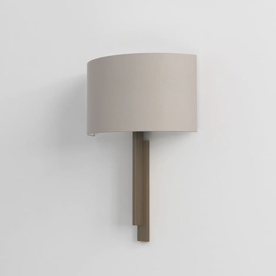 Tate Wall Light- Bronze with Various Shades