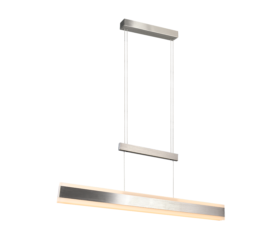 Arcola Kitchen Island Light- Black/ Nickel Finishes