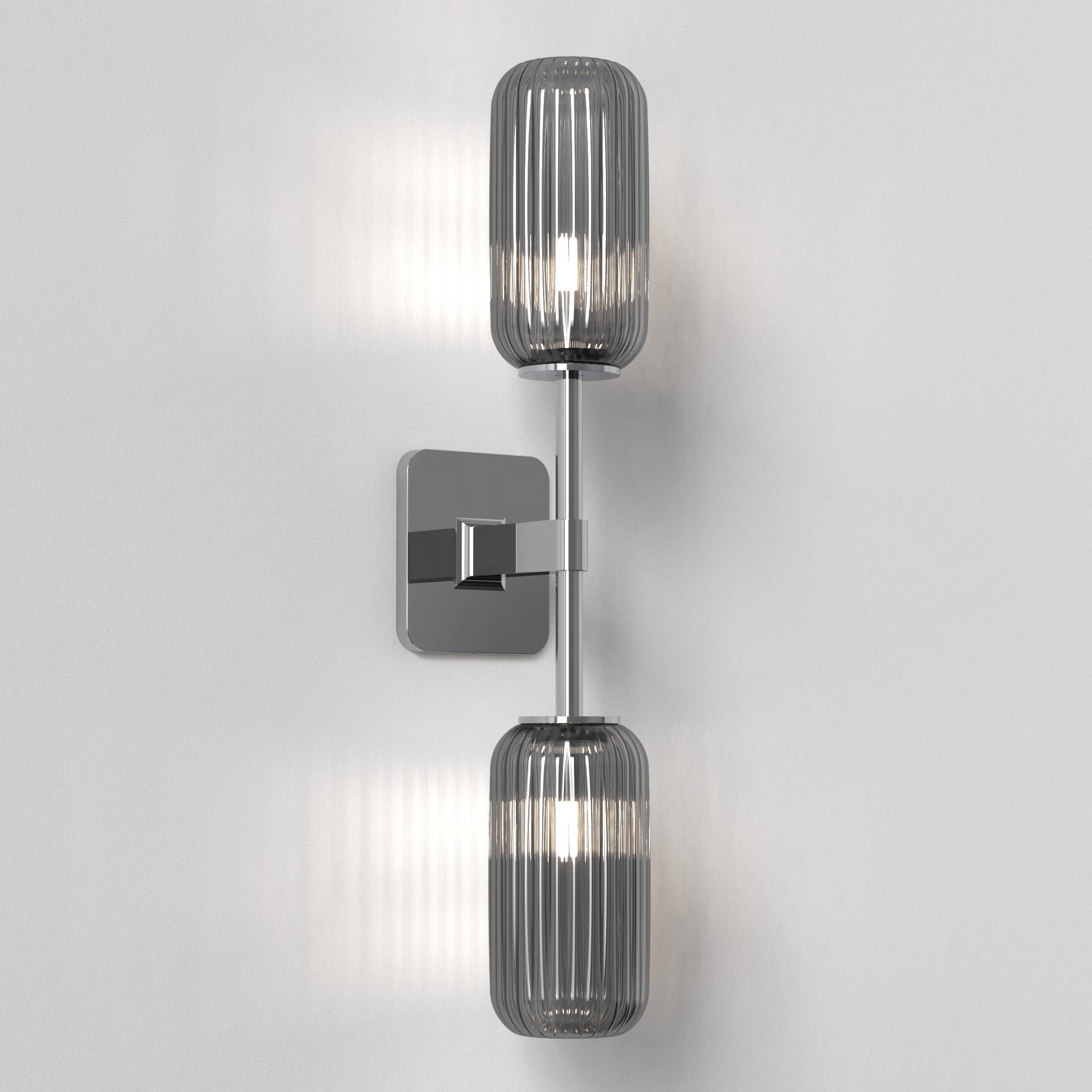Tacoma Reed Ribbed Glass