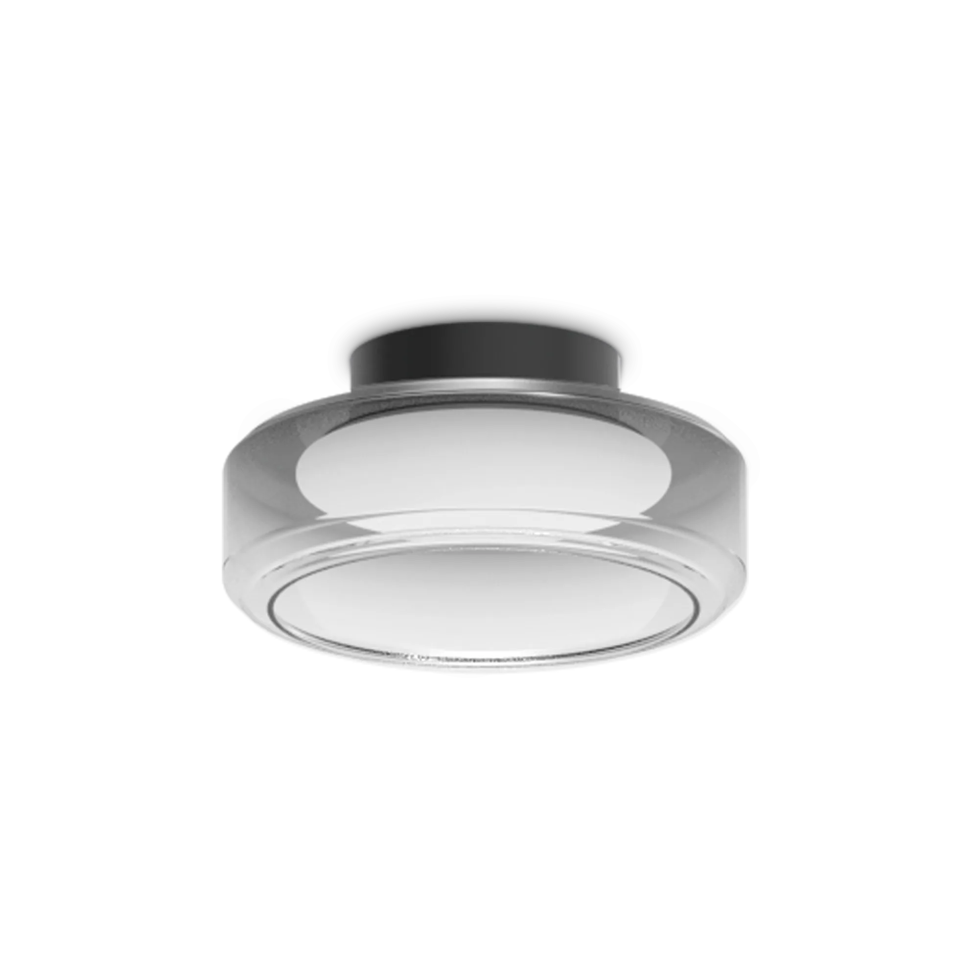 Topico Semi Flush Light- Smokey Grey Finishes