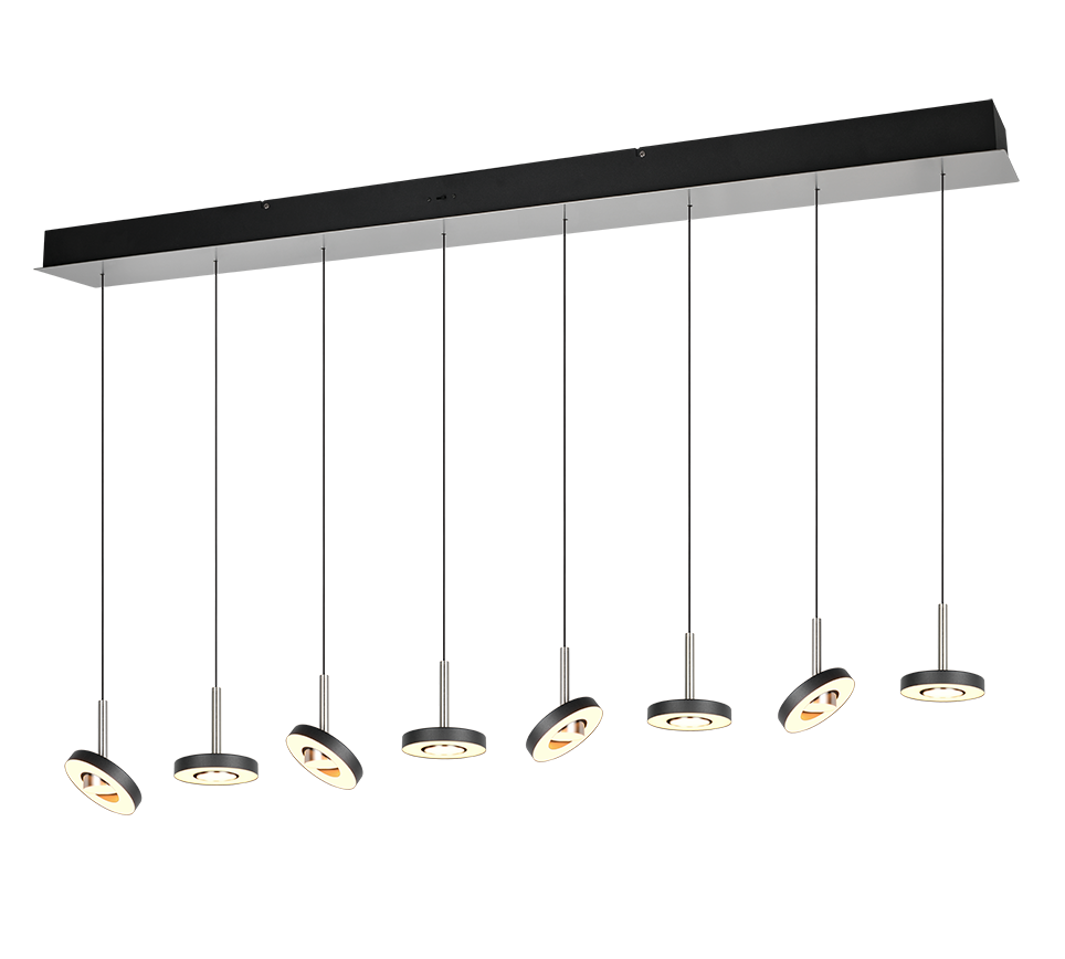 Guano Pendant Light- Nickel/ Coffee Finishes