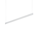 Desk Wide LED Linear Pendant - Black/White