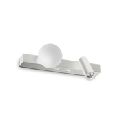 Ping Pong Reading Light - White/Black/Brass