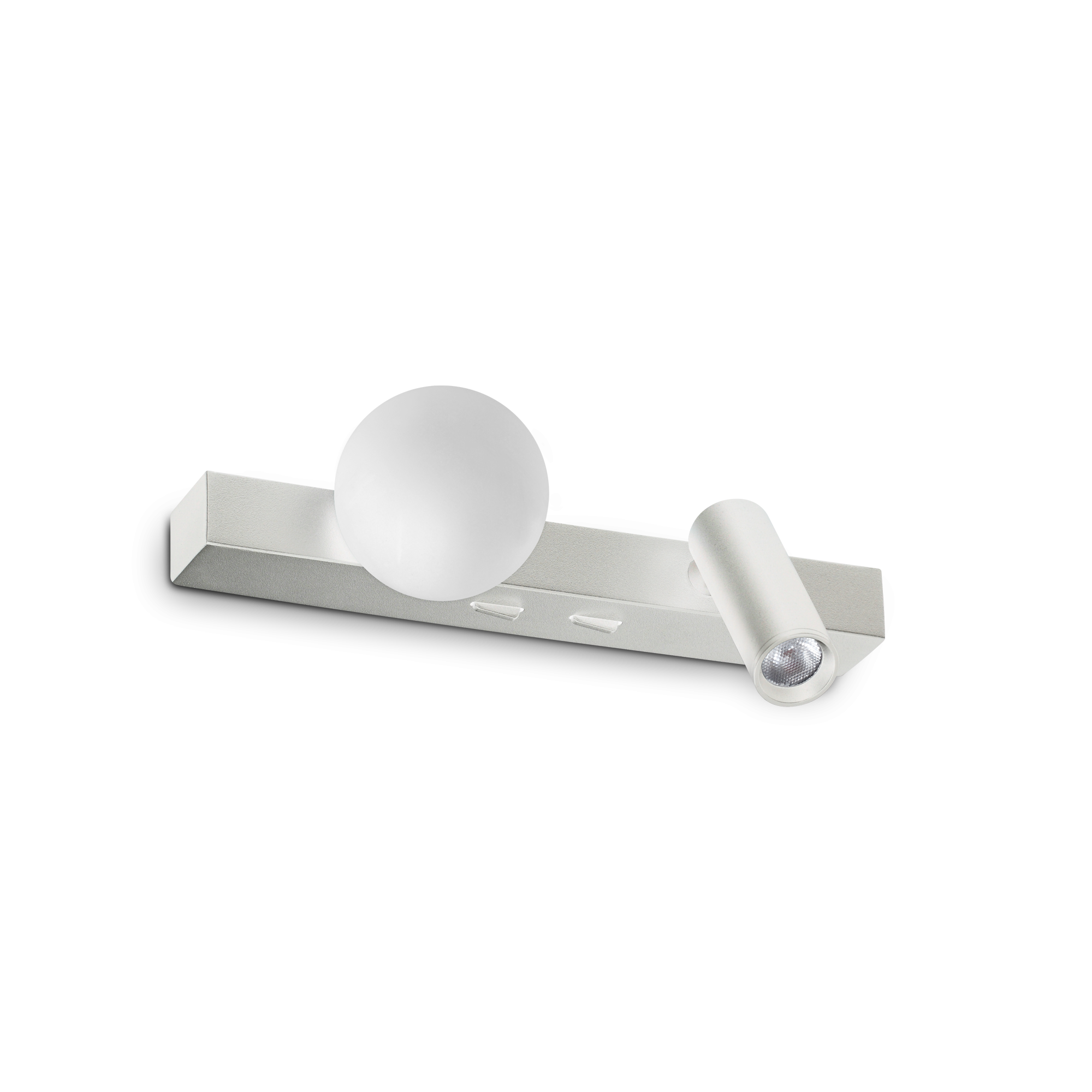 Ping Pong Reading Light - White/Black/Brass