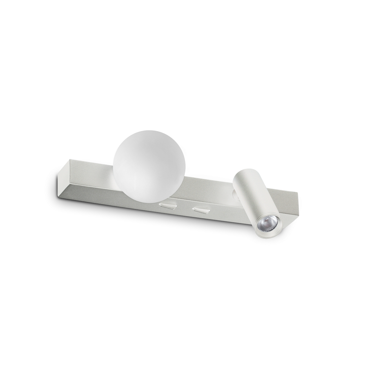 Ping Pong Reading Light - White/Black/Brass