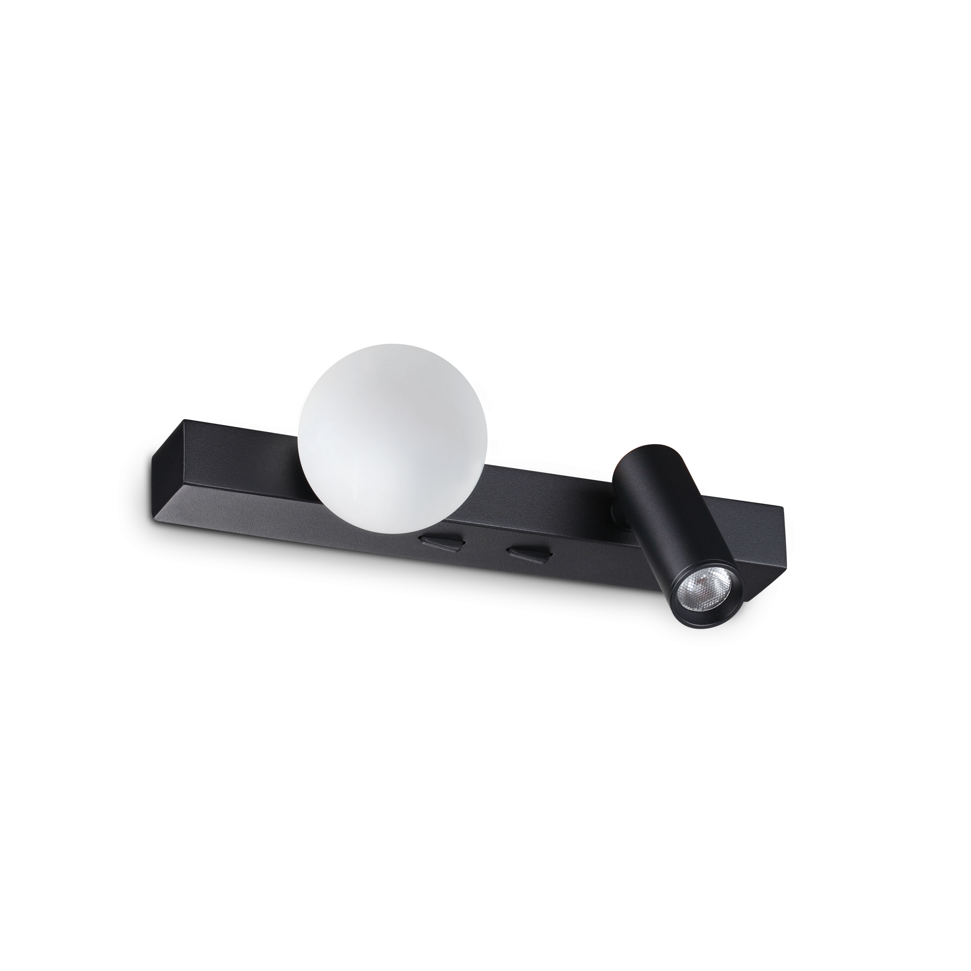 Ping Pong Reading Light - White/Black/Brass