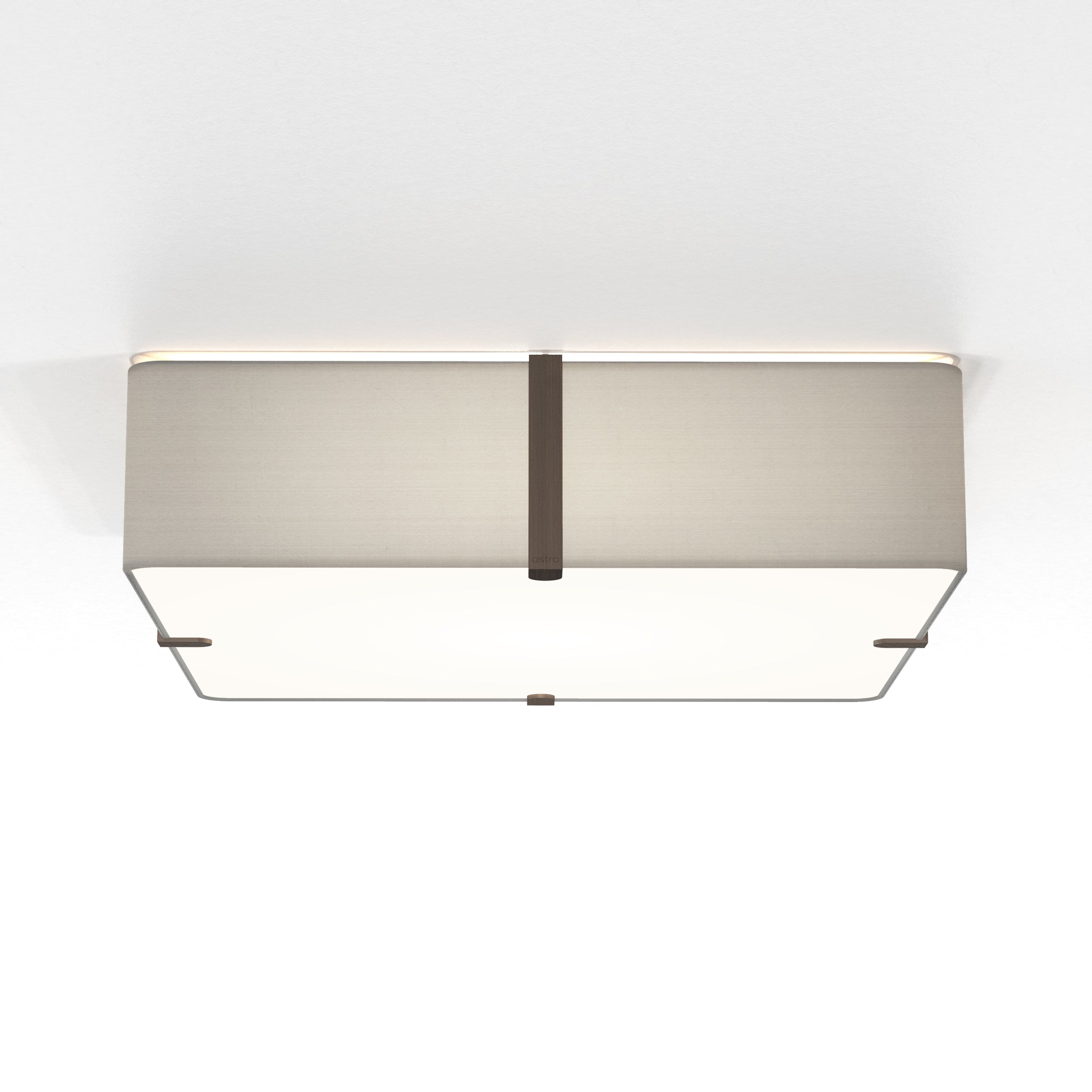 Elba Square 350/500 Shade- White/ Putty Finishes